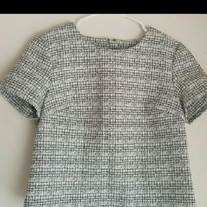 Express tweed blouse